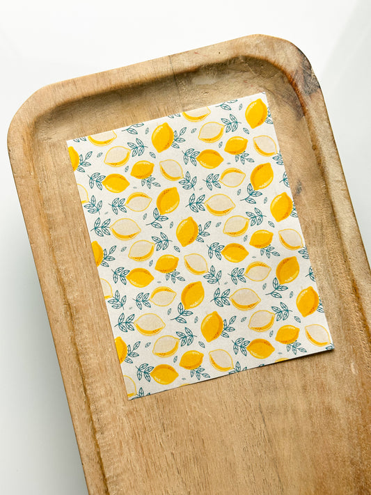 Lemons 3 Transfer Sheet
