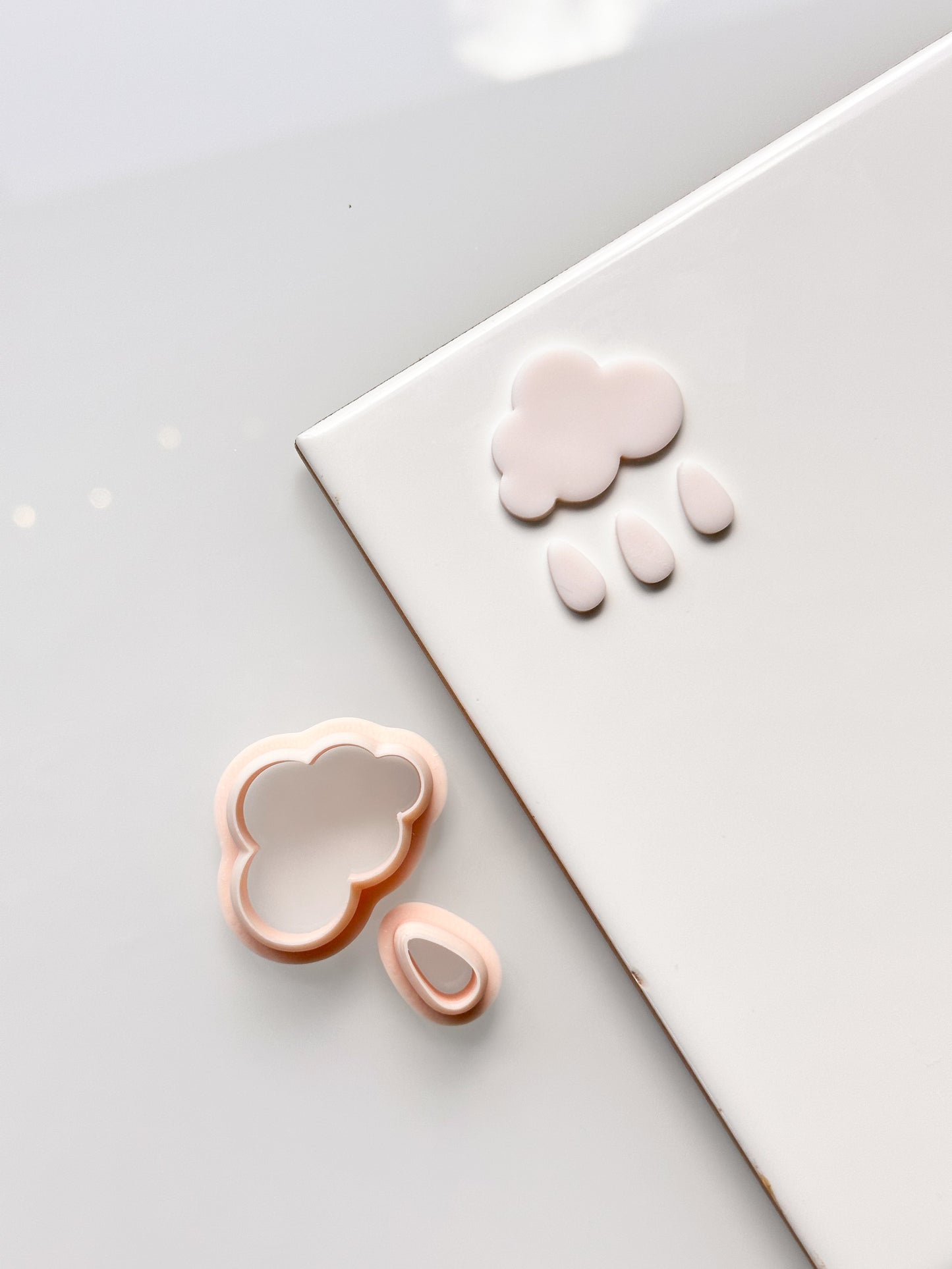Cloud + Drop Clay Cutter Set