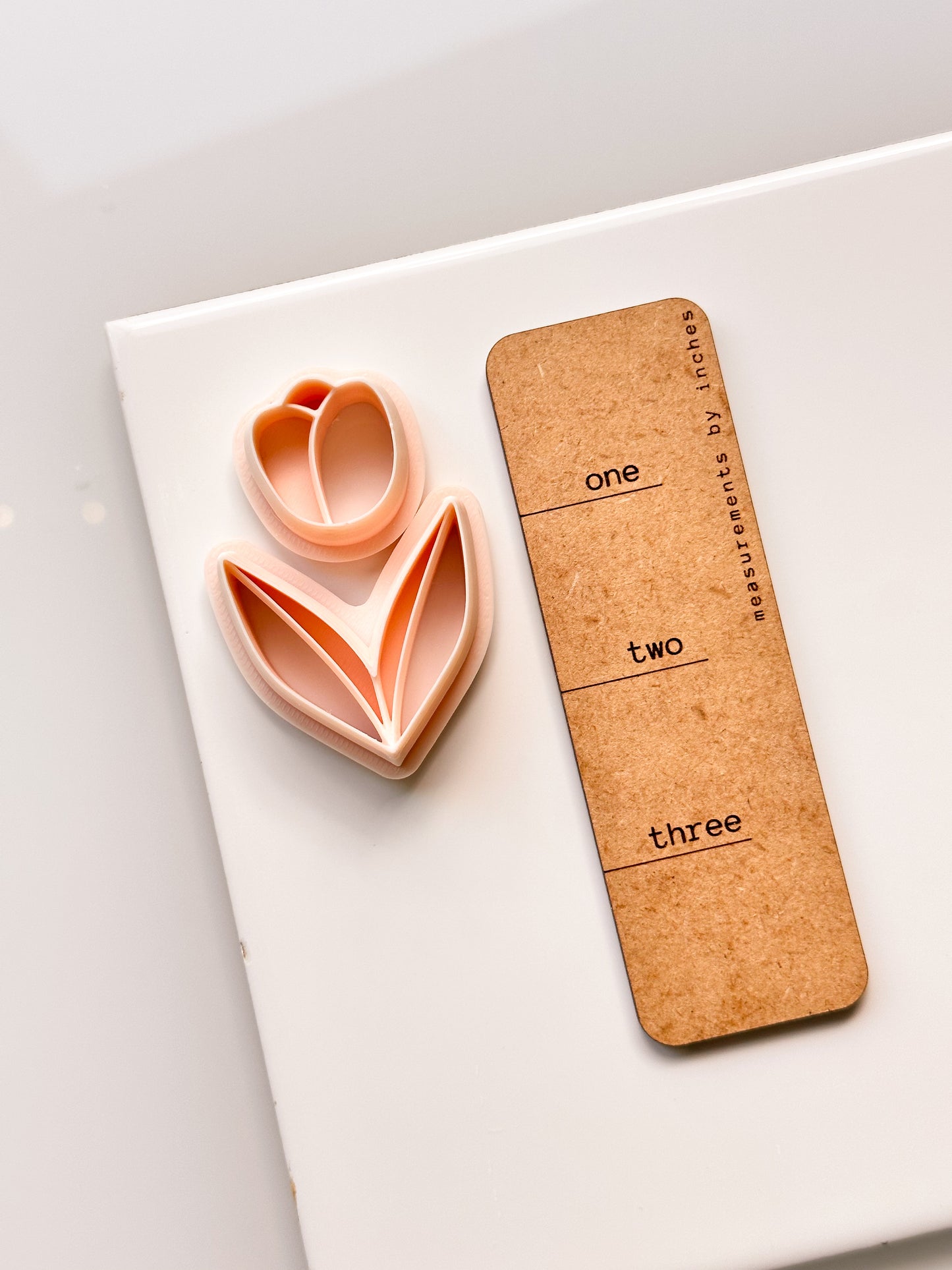 Double Leaf/Tulip Clay Cutter Set
