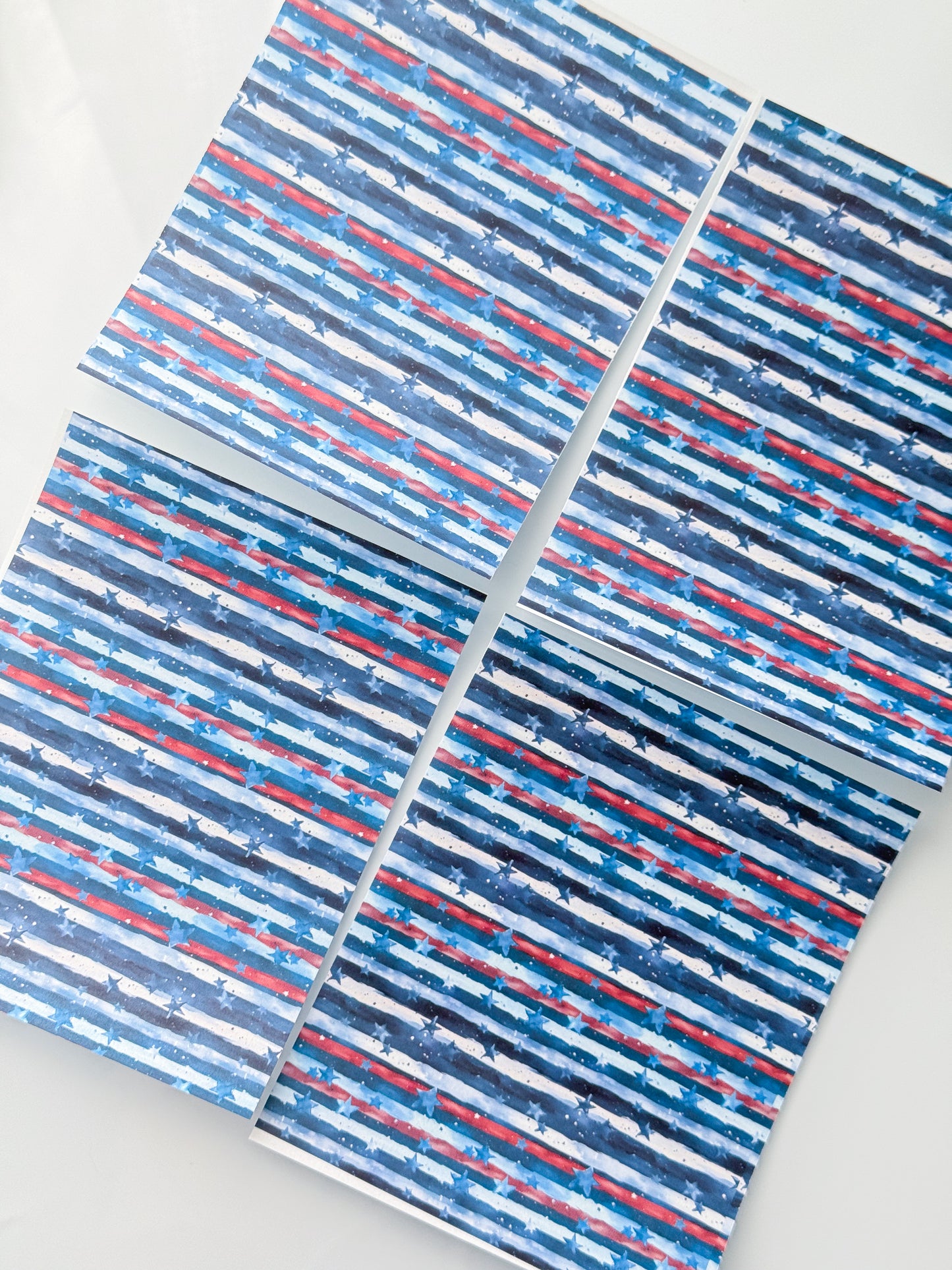 4th Of July 3 Transfer Sheet Single Or 4 Pack