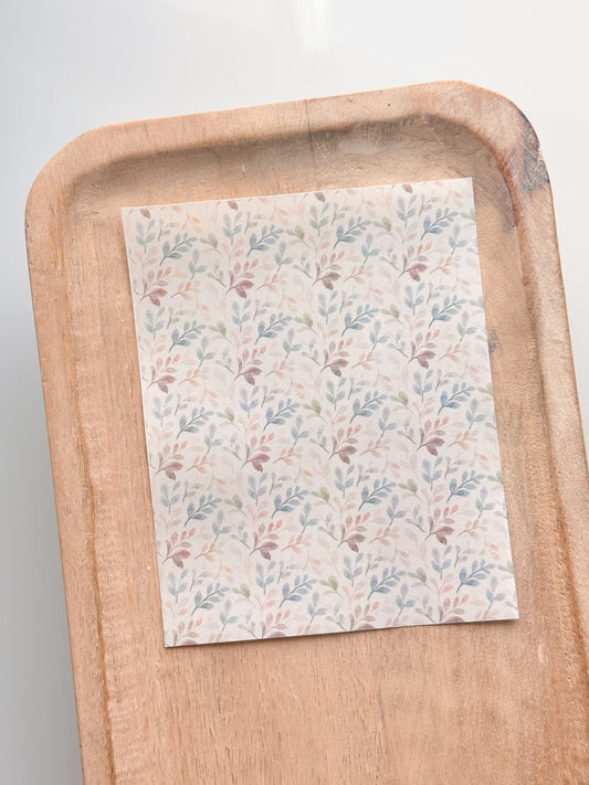 Florals 76 Transfer Sheet