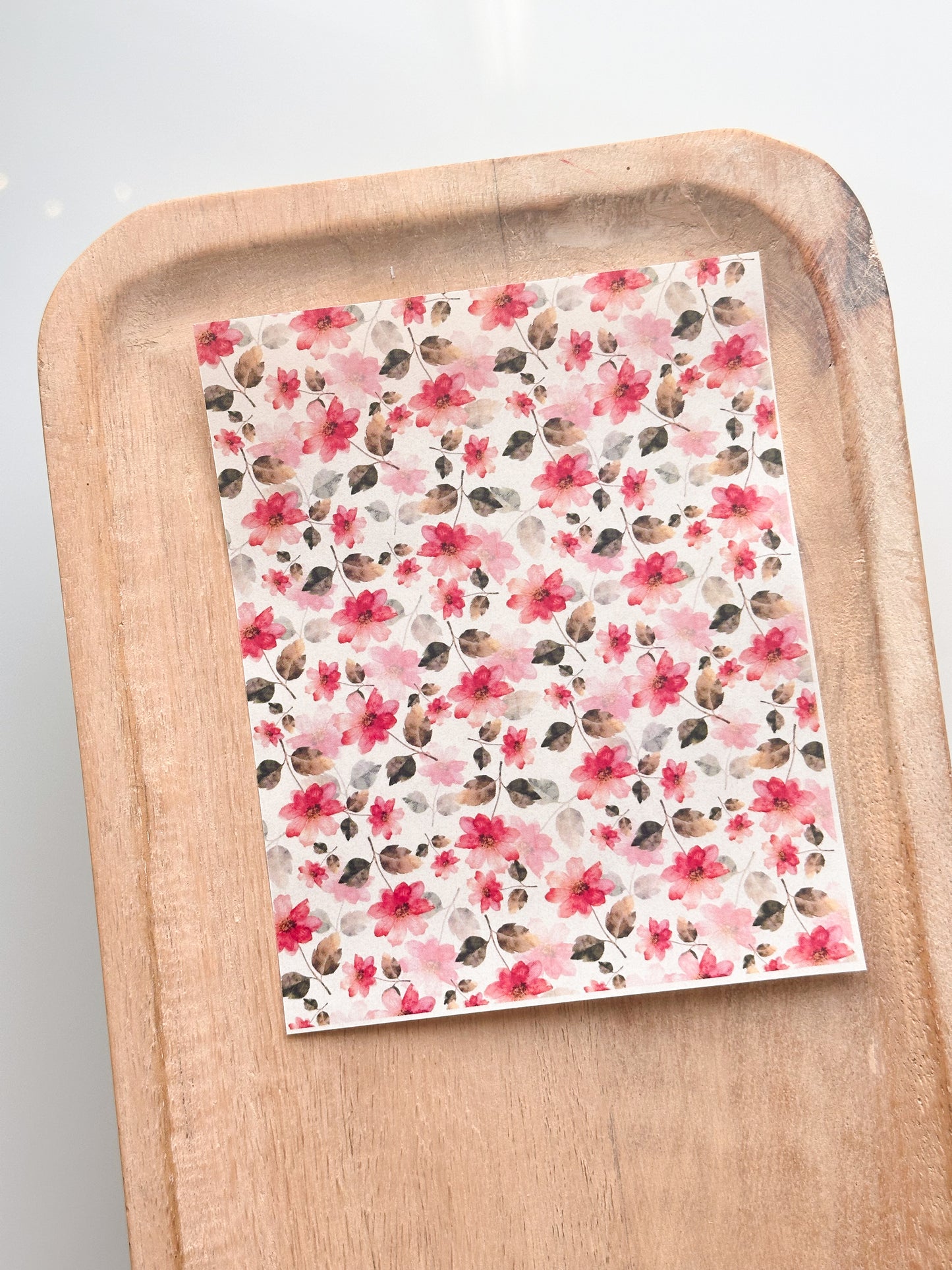 Florals 74 Transfer Sheet