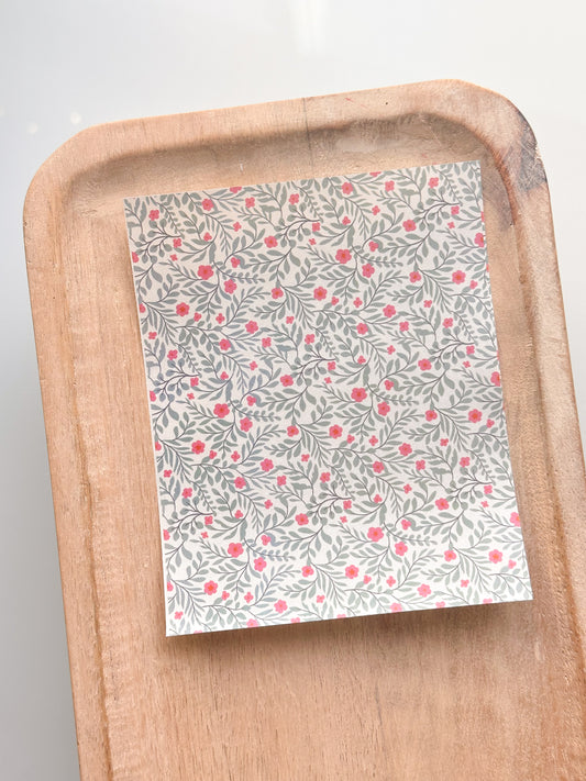 Florals 73.1 Transfer Sheet