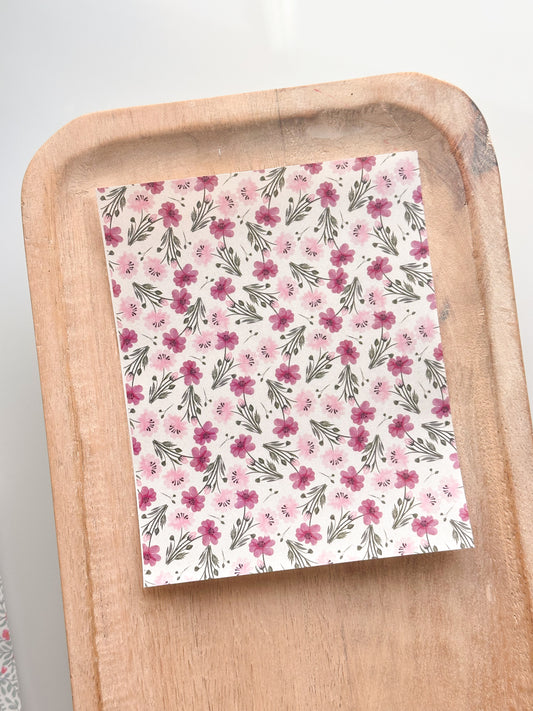 Florals 72 Transfer Sheet