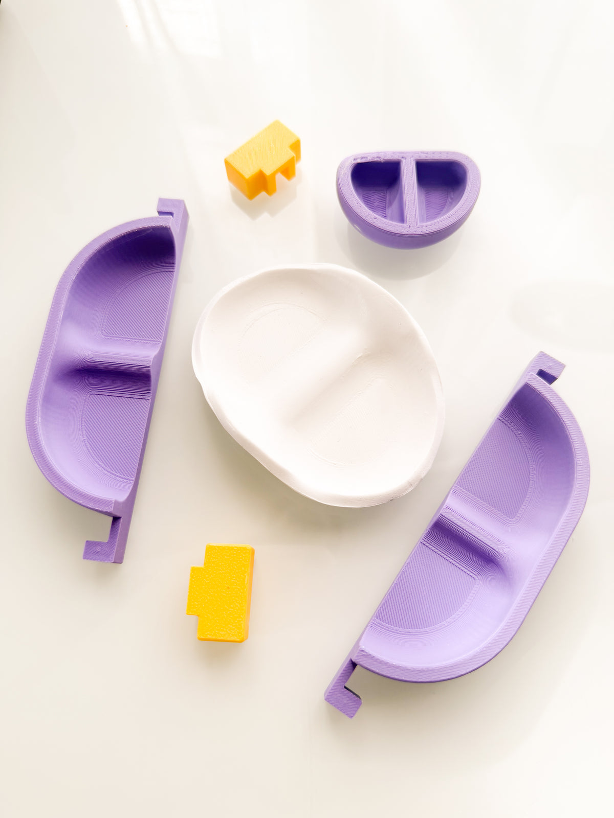 Double Trinket Dish Press And Shaper Polymer Clay Tools Air Dry Clay