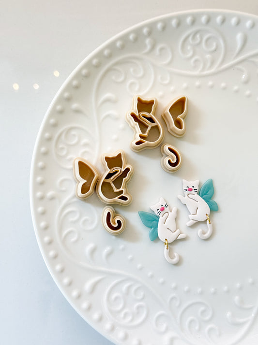 Faerie Cat Clay Cutter