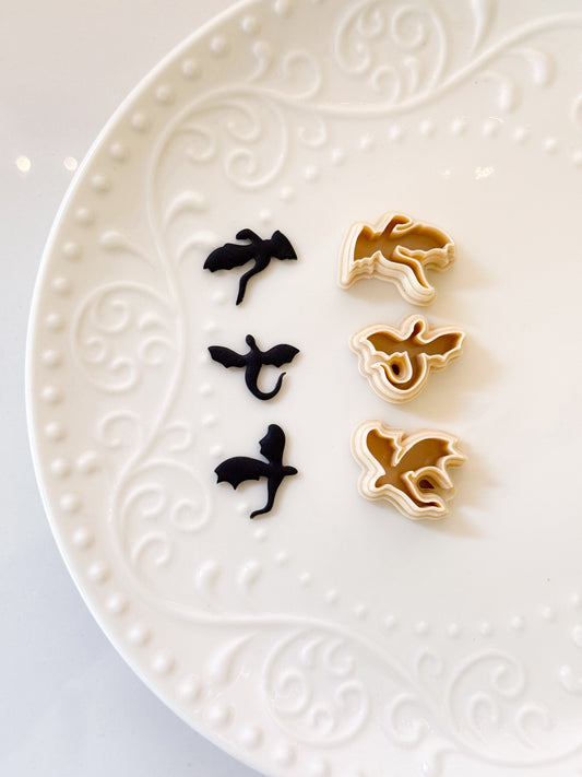 Dragon Trio Clay Cutter Set
