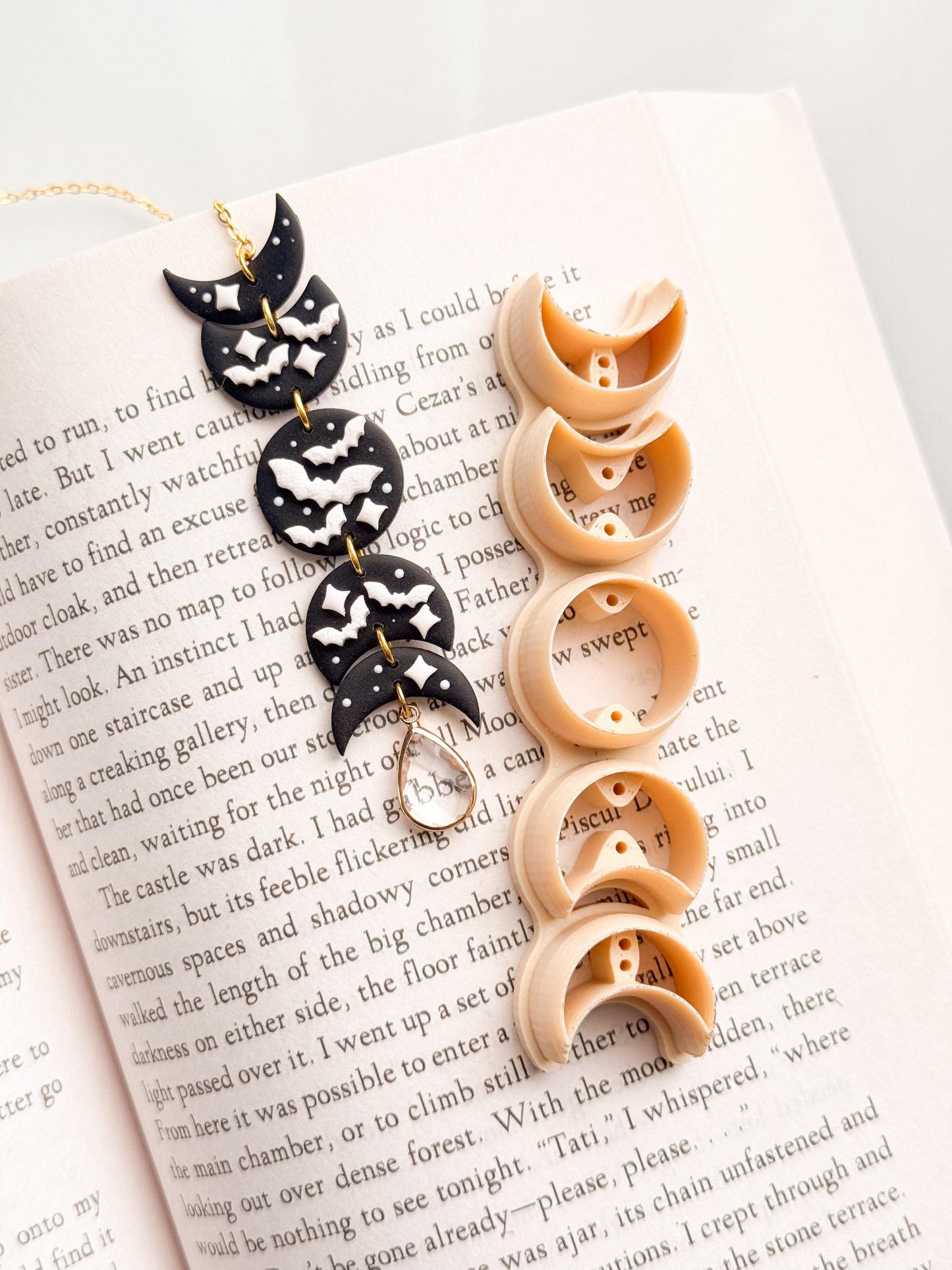 Moon Phases Bookmark Clay Cutter