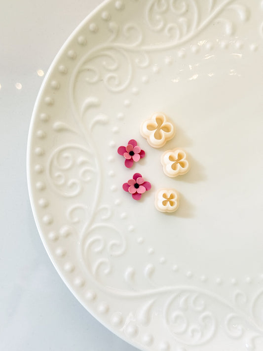 R Flower Trios 1 Clay Cutter