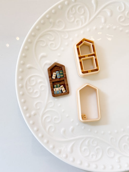 Pointed II Bookshelf Clay Cutter Set