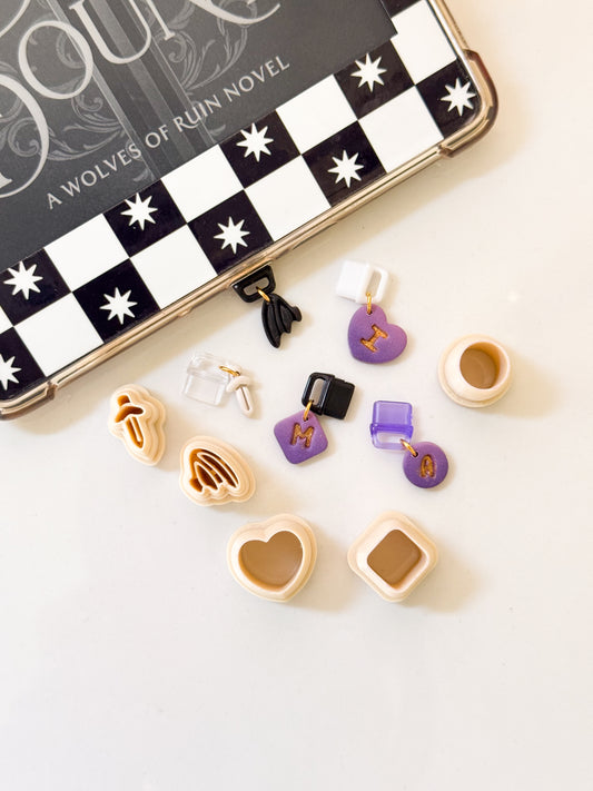 eReader Charms Clay Cutter