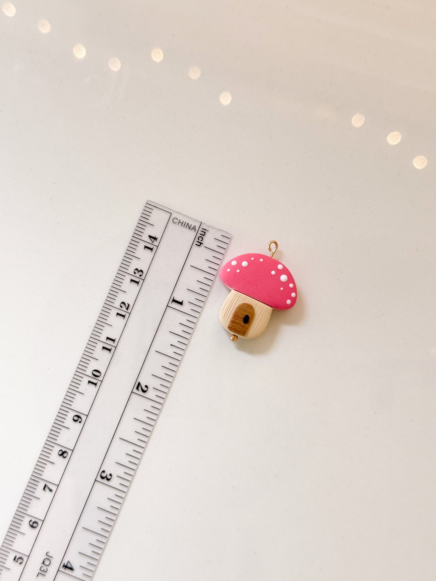 Mushroom House Bead Clay Cutter Extra Tall