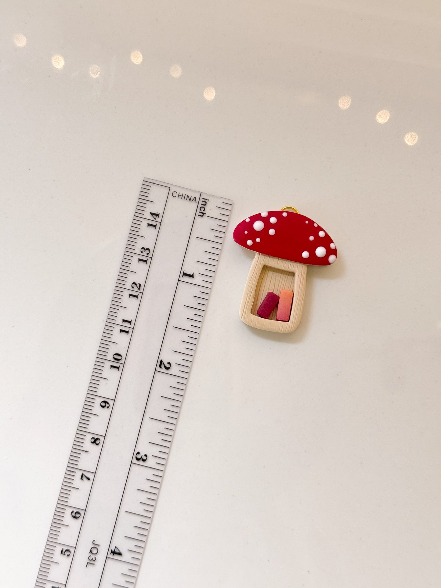 Mushroom Bookshelf Clay Cutter