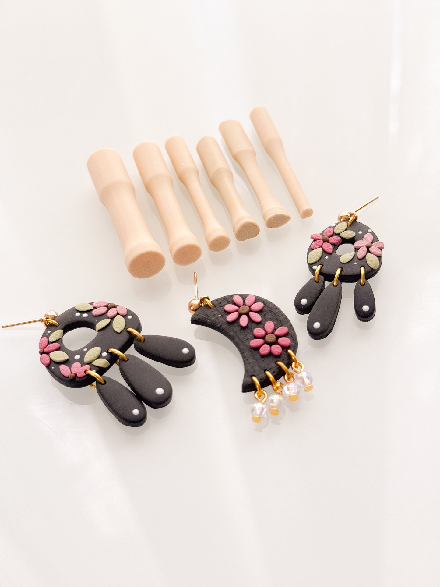 Petal Placer Tools For Polymer Clay Florals