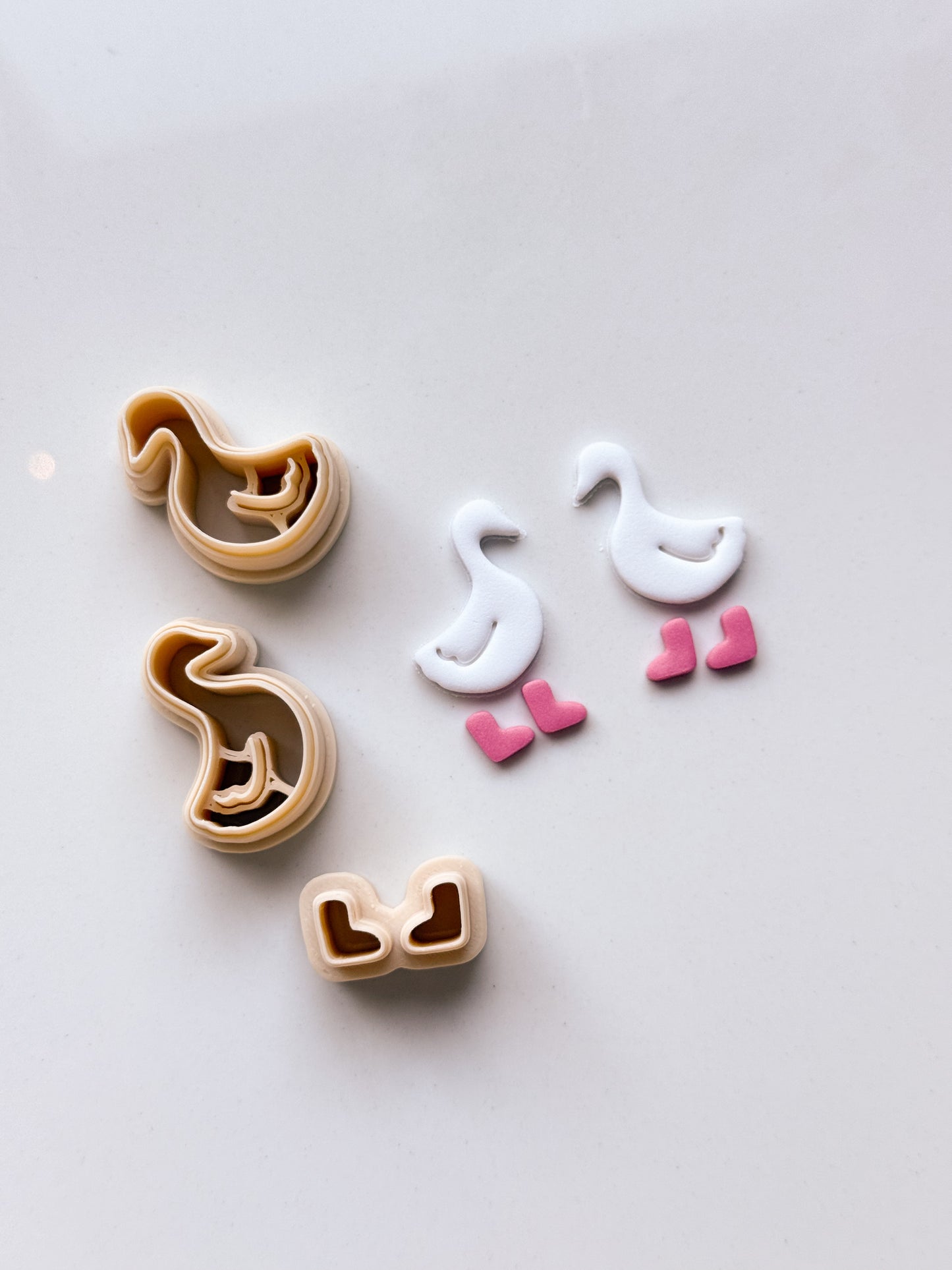 Geese With Boots Clay Cutter Set