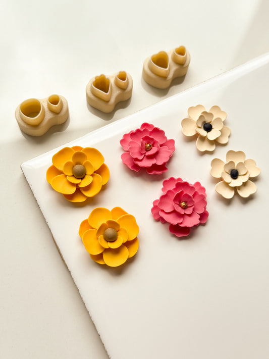 Perfect Petal Duos Clay Cutter