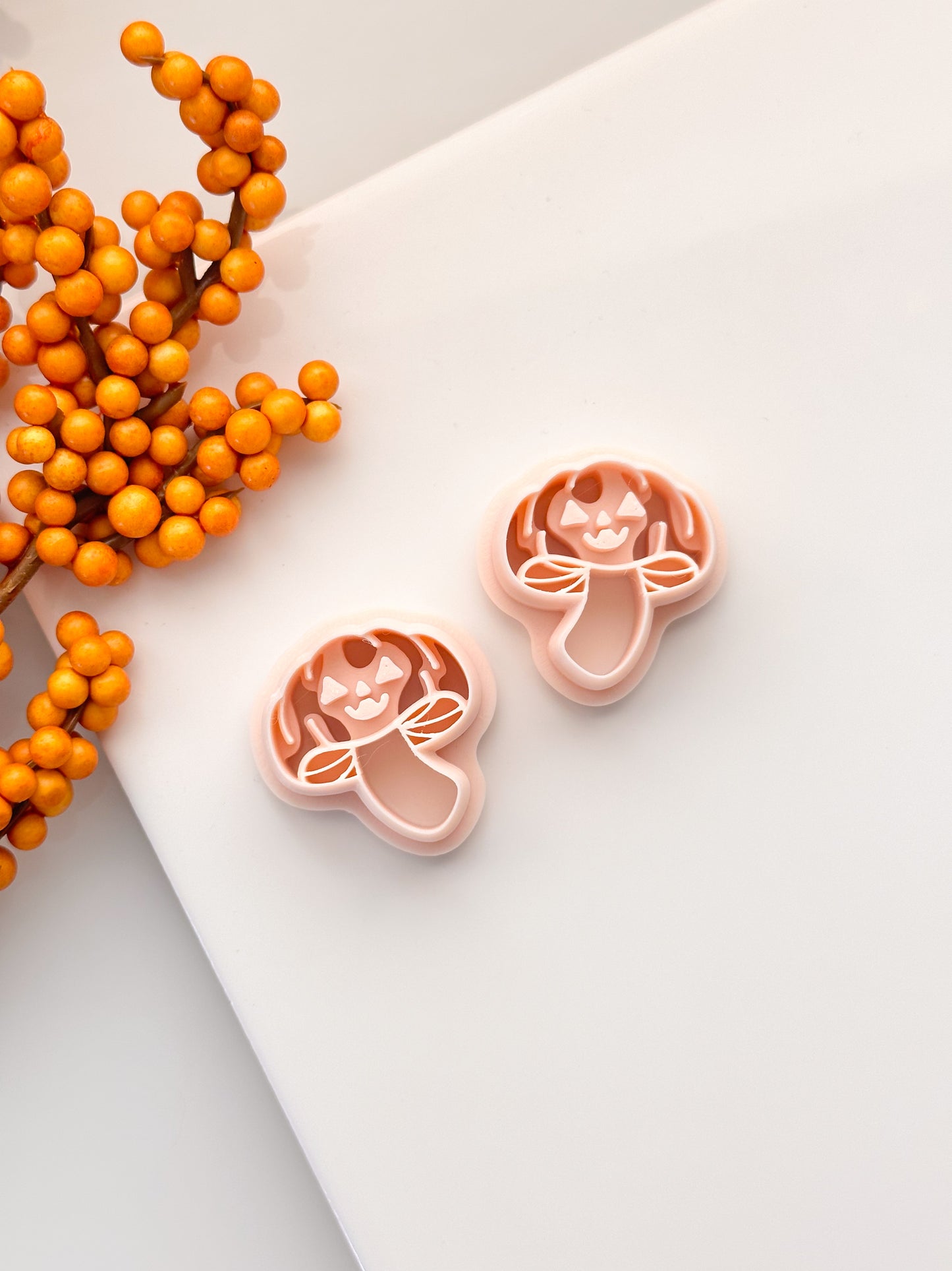 Pumpkin Mushrooms Clay Cutter Set