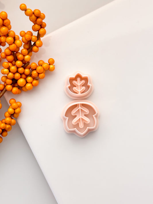 Classic Fall Leaves Clay Cutter Set