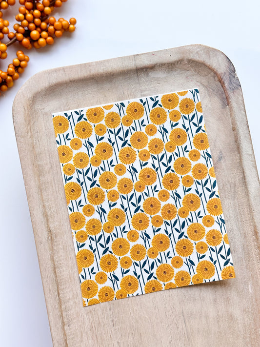 Hoja de transferencia de otoño n.° 27