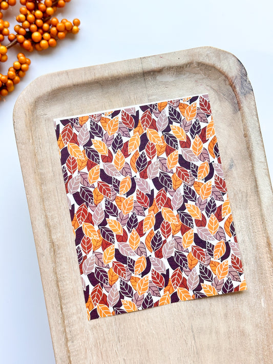 Hoja de transferencia de otoño n.° 29