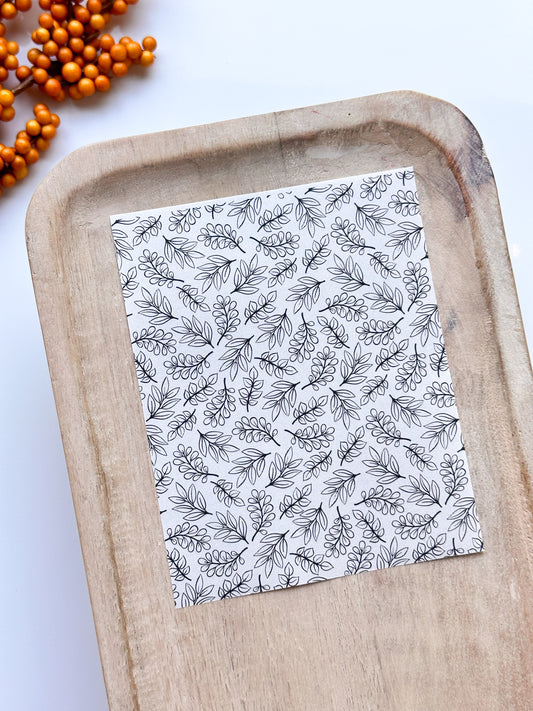 Feuille de transfert Automne n° 31