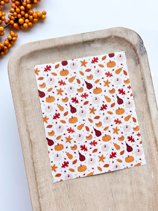 Feuille de transfert Automne n° 19