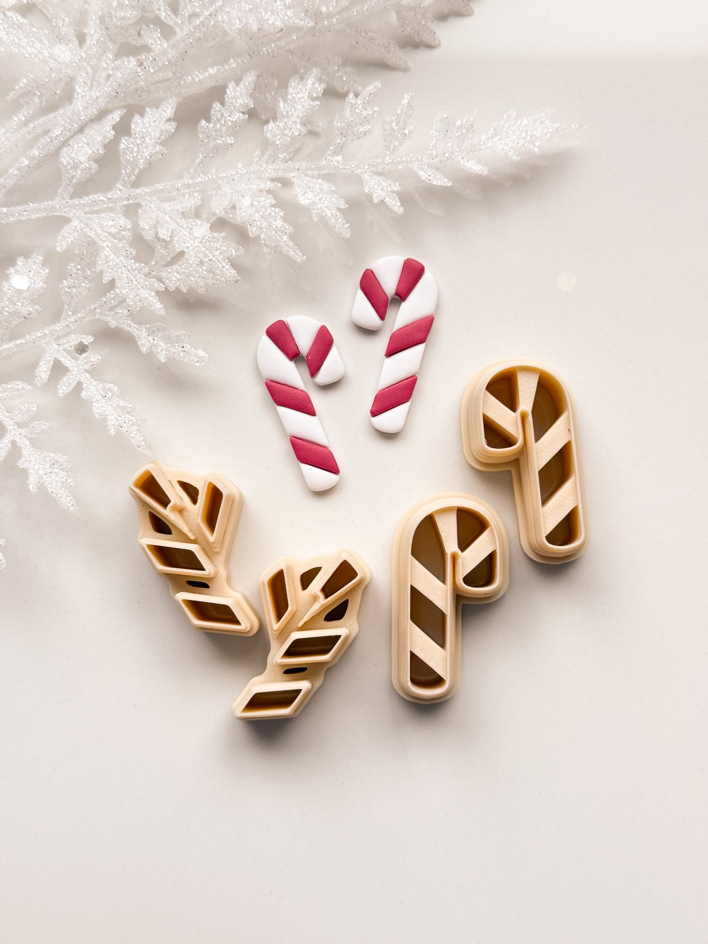 Candy Cane Builder 25 Clay Cutter Set