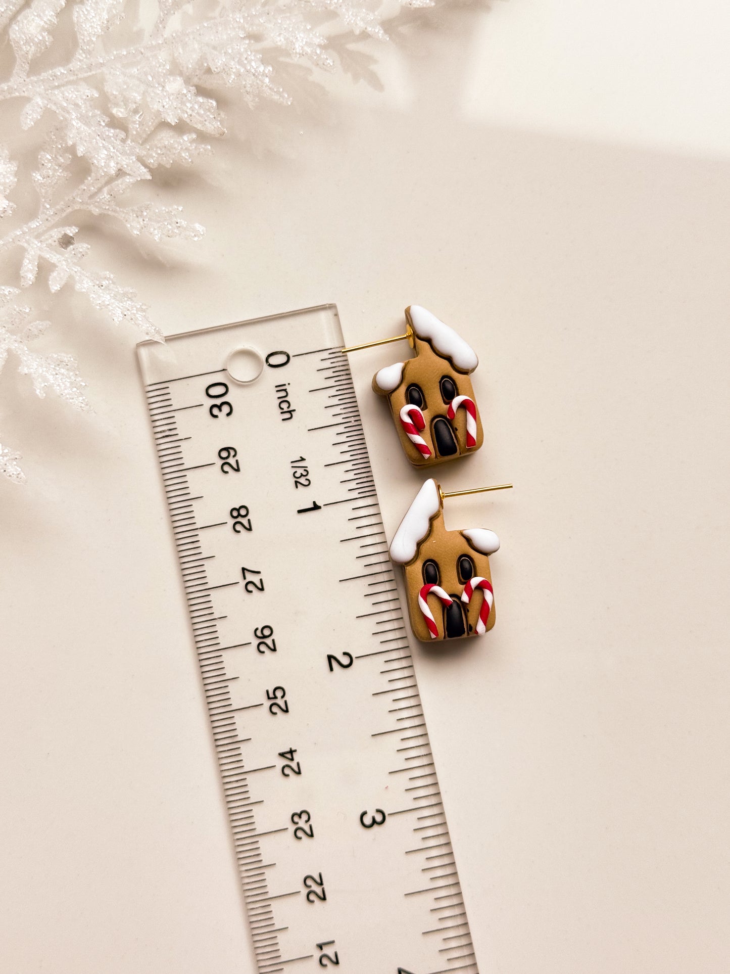 Gingerbread House Hoops Clay Cutter Set