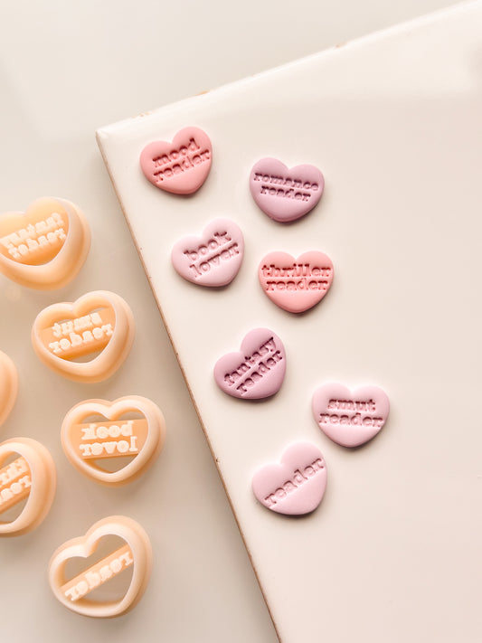 BOOKISH STUDS Clay Cutter