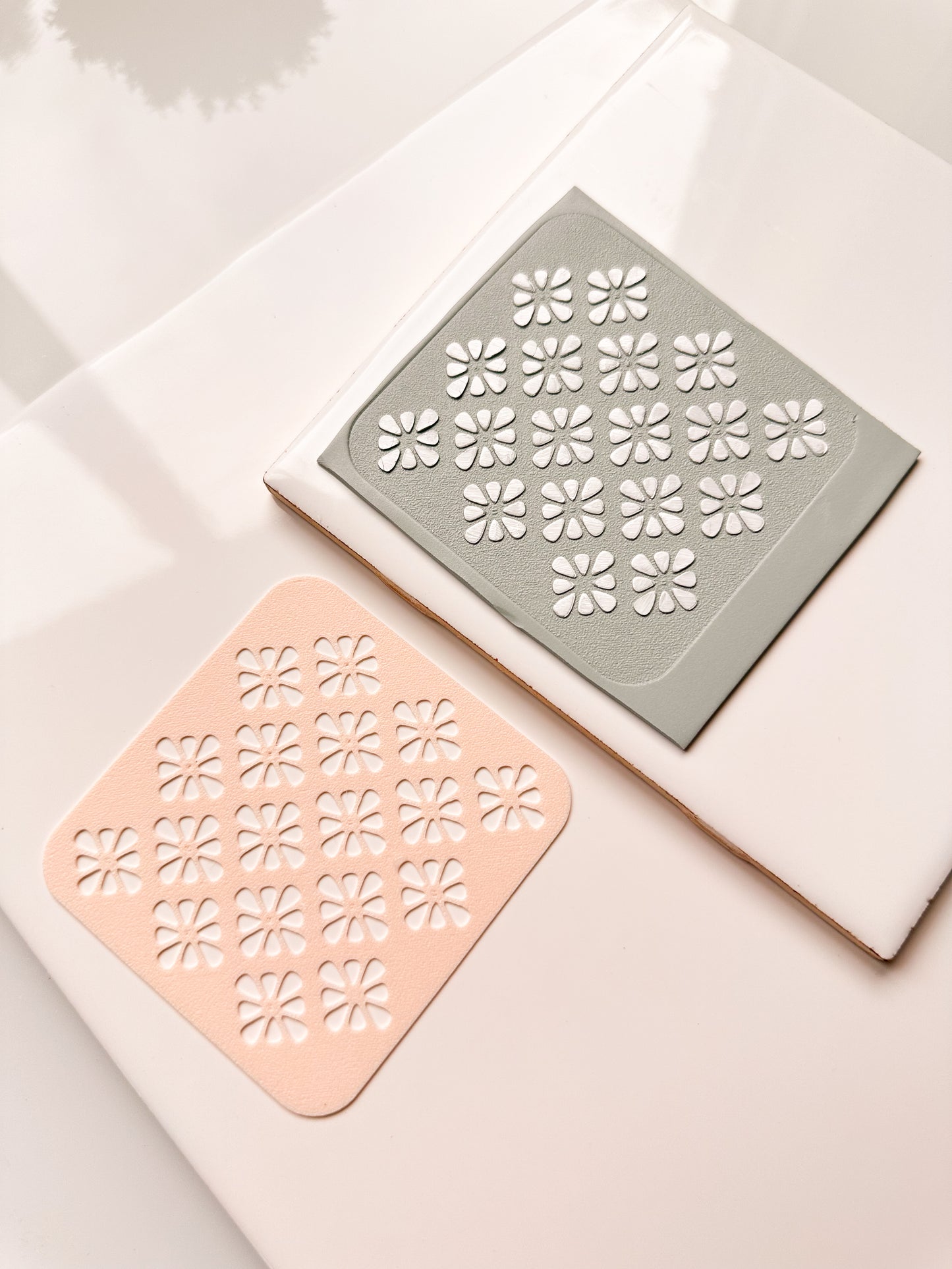 Floral Pattern 3D Printed Stencil