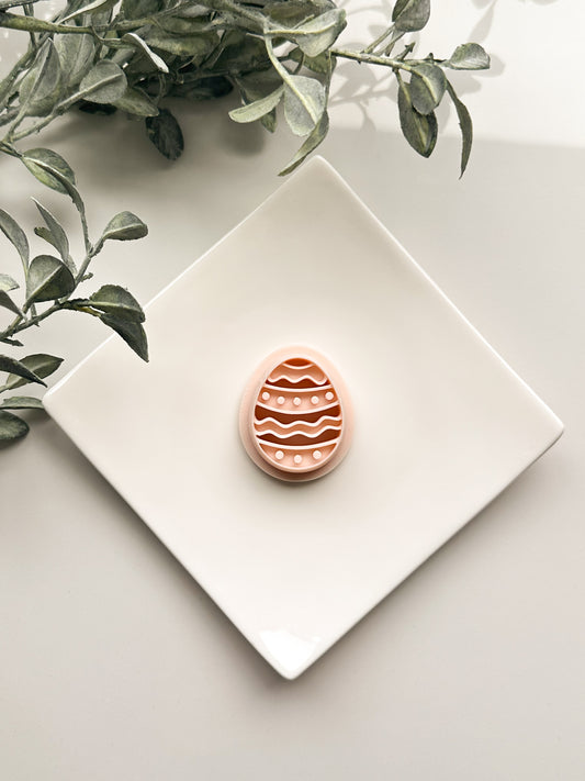 Emporte-pièce en argile en relief pour œufs de Pâques