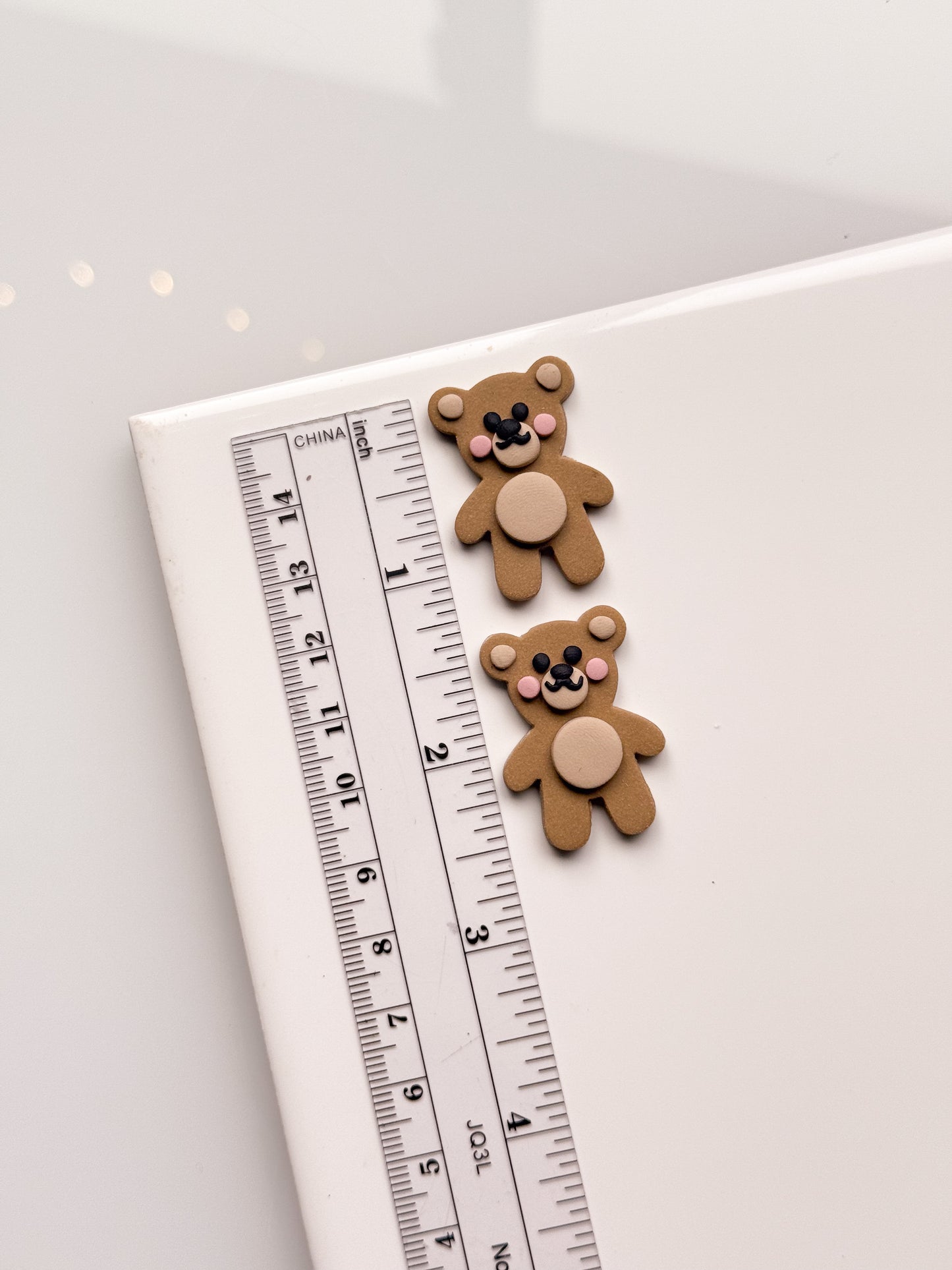 Cute Teddy Bear Builder Clay Cutter Set