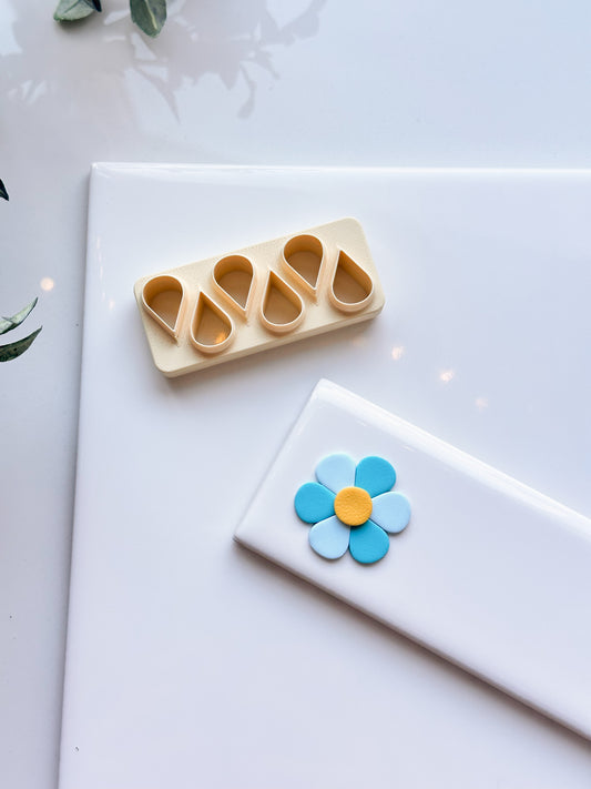 Flower Builder Plate (6 Petals) Clay Cutter