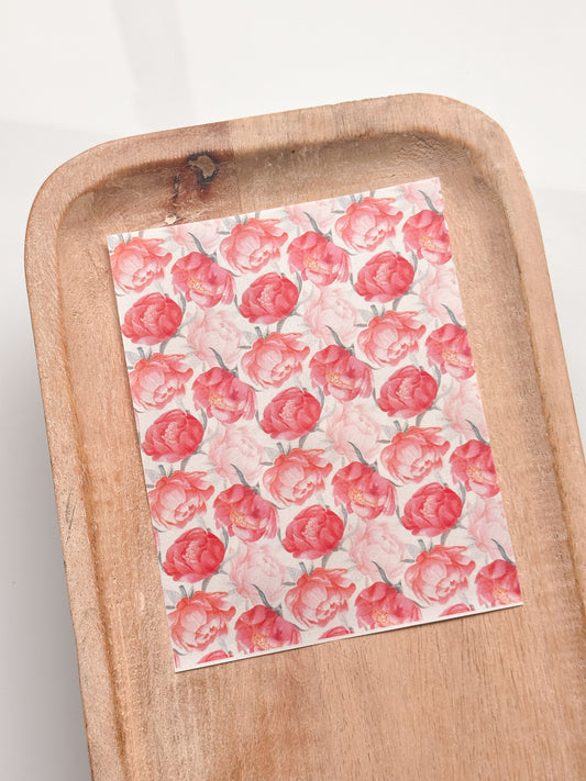 Florals 40 Transfer Sheet