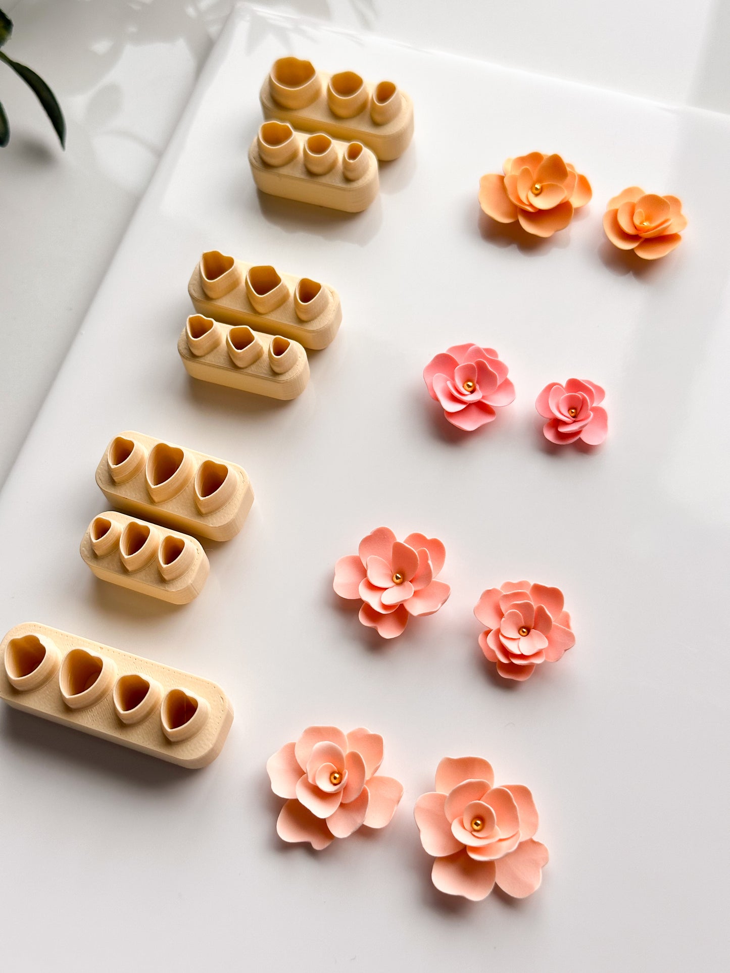 Petal Plates Clay Cutters
