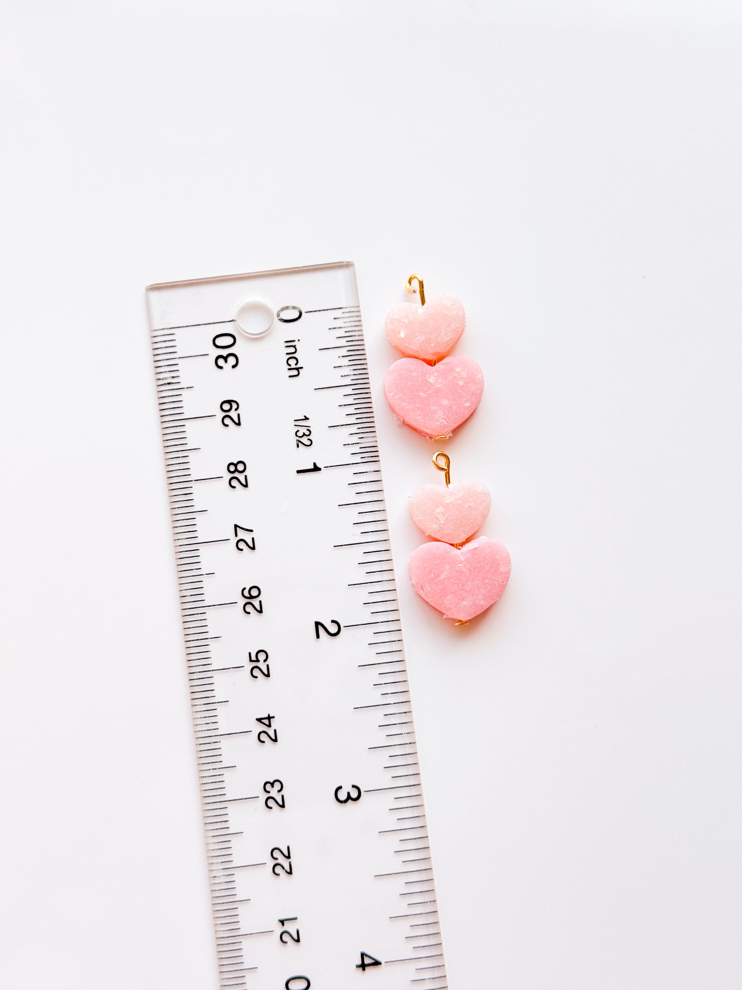 Heart Bead Dangle Clay Cutter