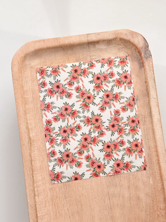 Florals 34 Transfer Sheet
