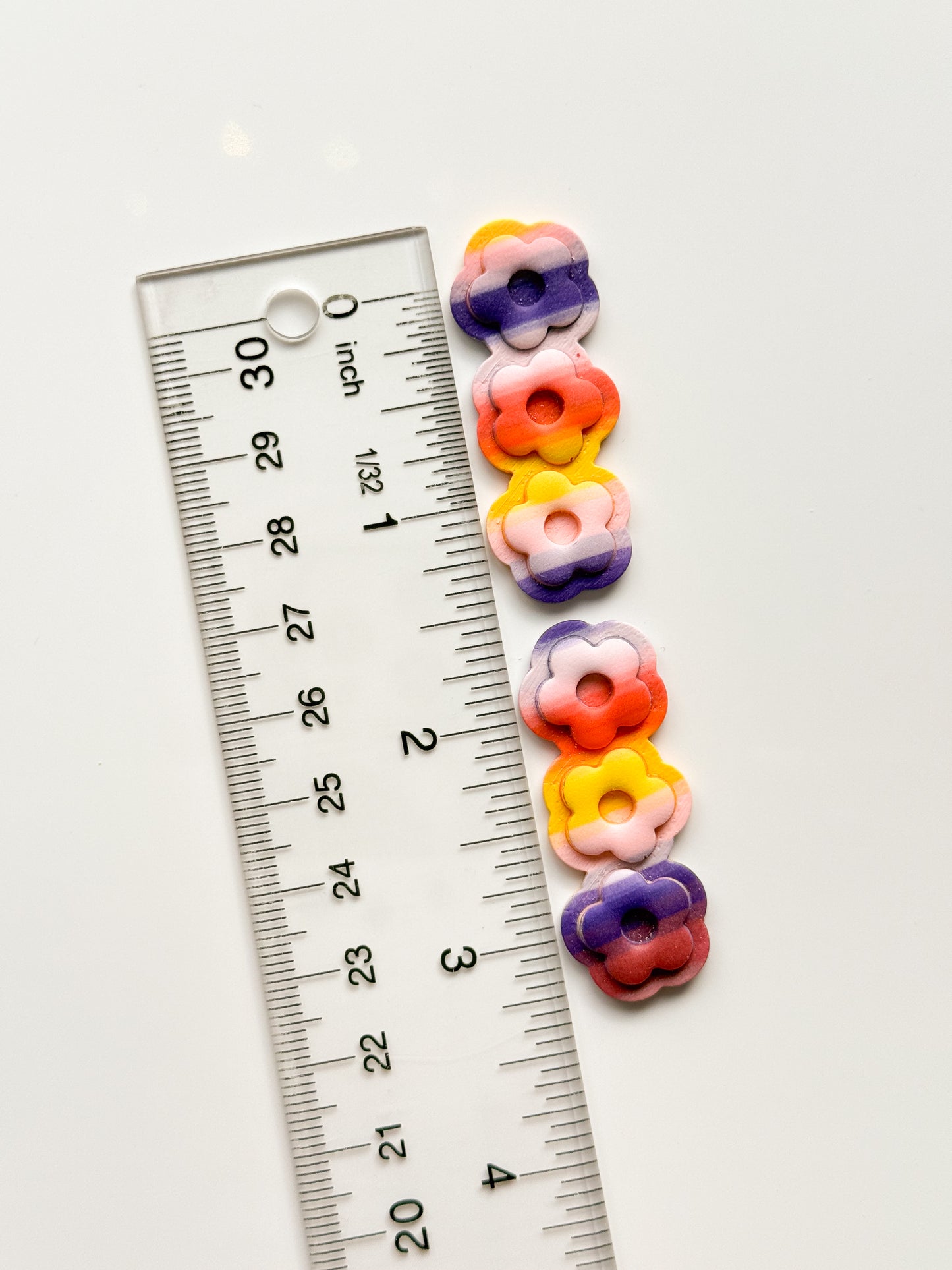 Pressed Triple Flower Clay Cutter