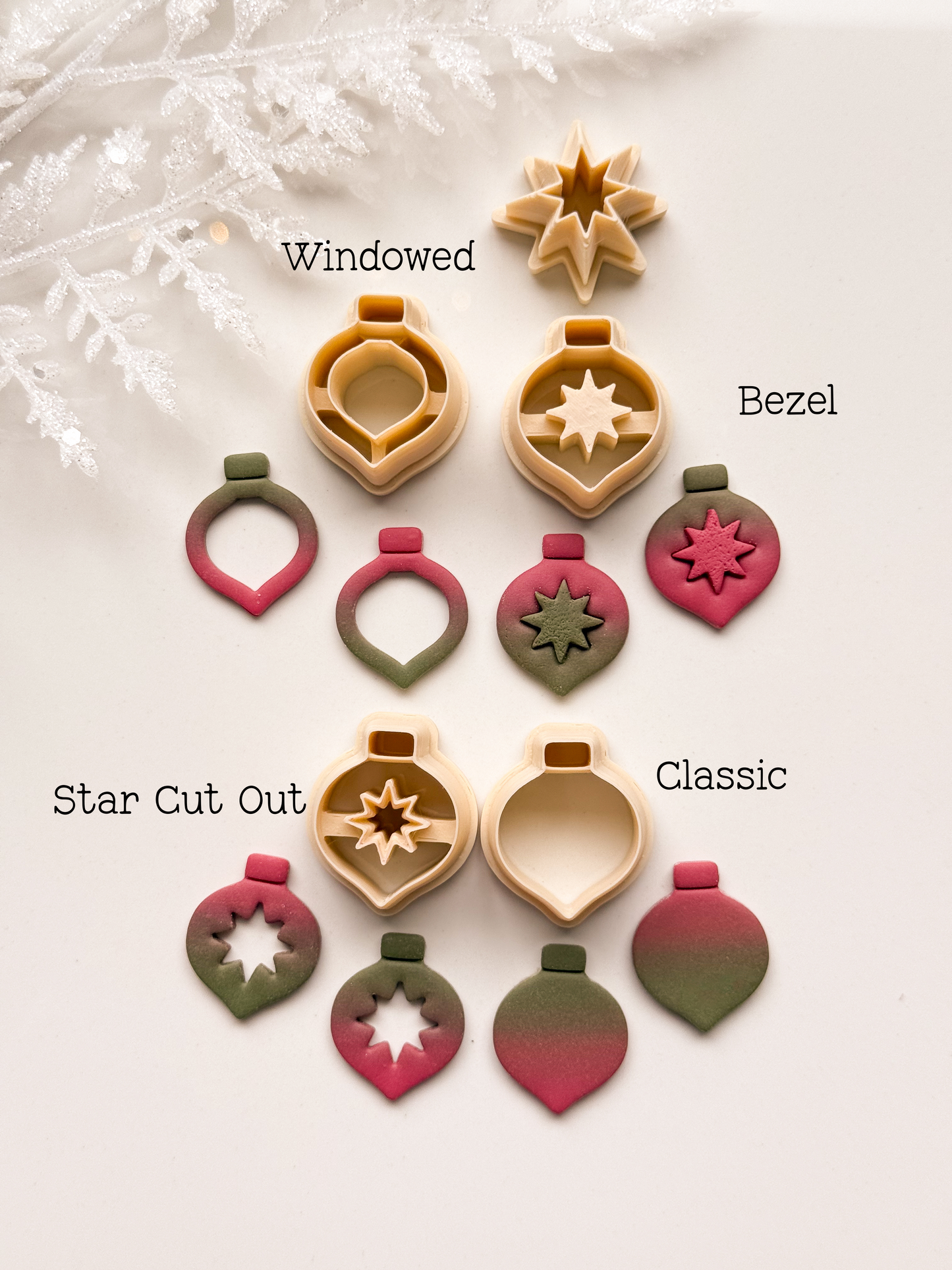 Ornaments 25 Clay Cutters