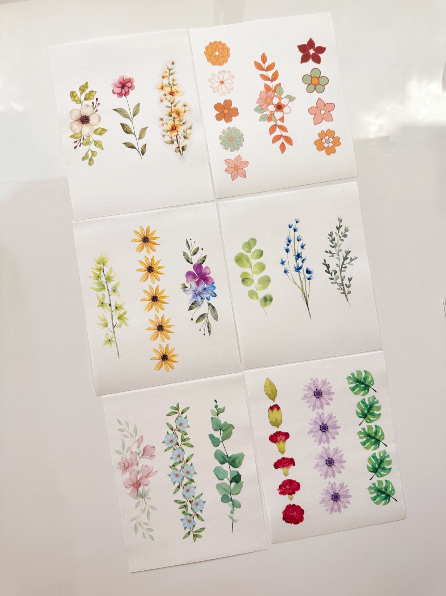 Paquet de transfert de marque-page (taille standard)