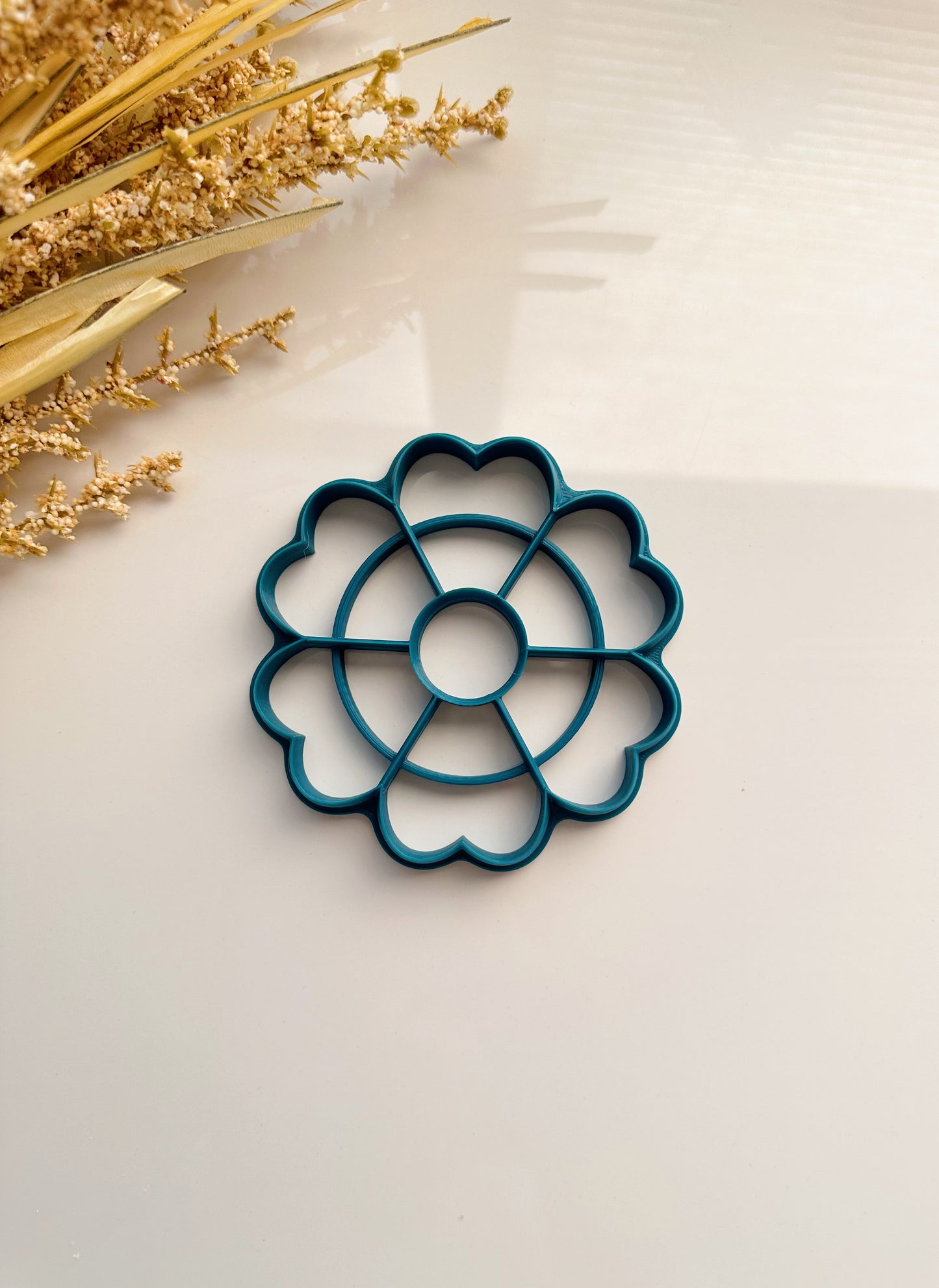 Flower Trinket Dish Clay Cutter