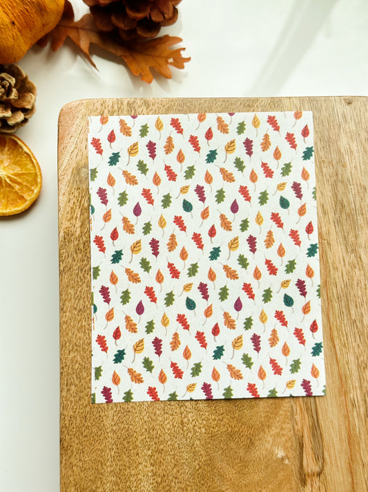 Fall No. 4 Transfer Sheet