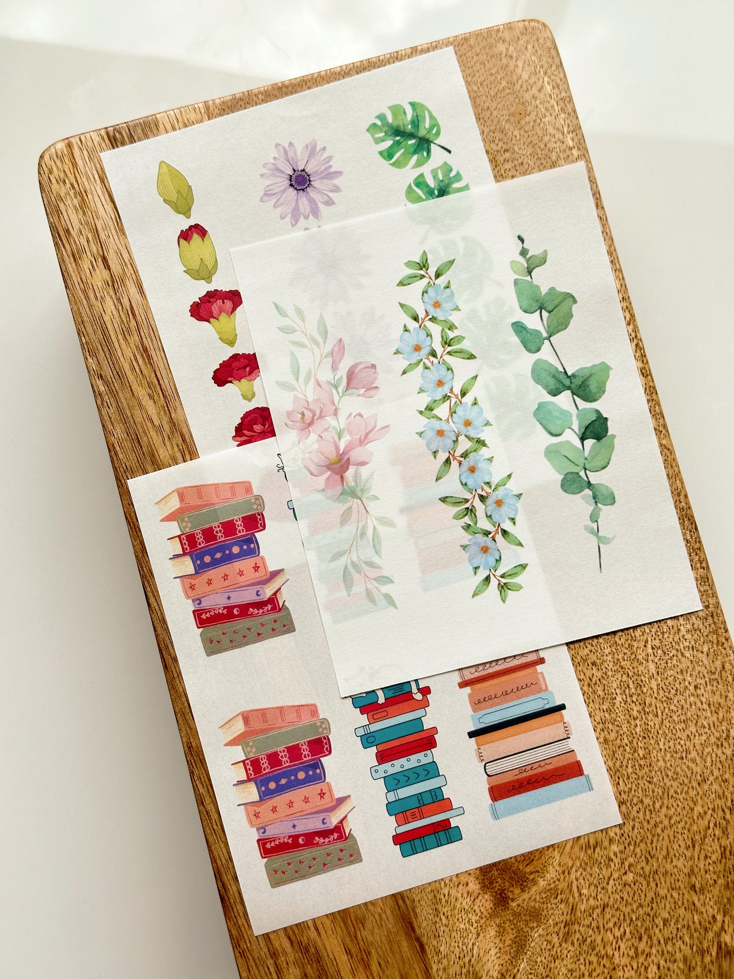 Blooming Library Bookmark Transfer Bundle