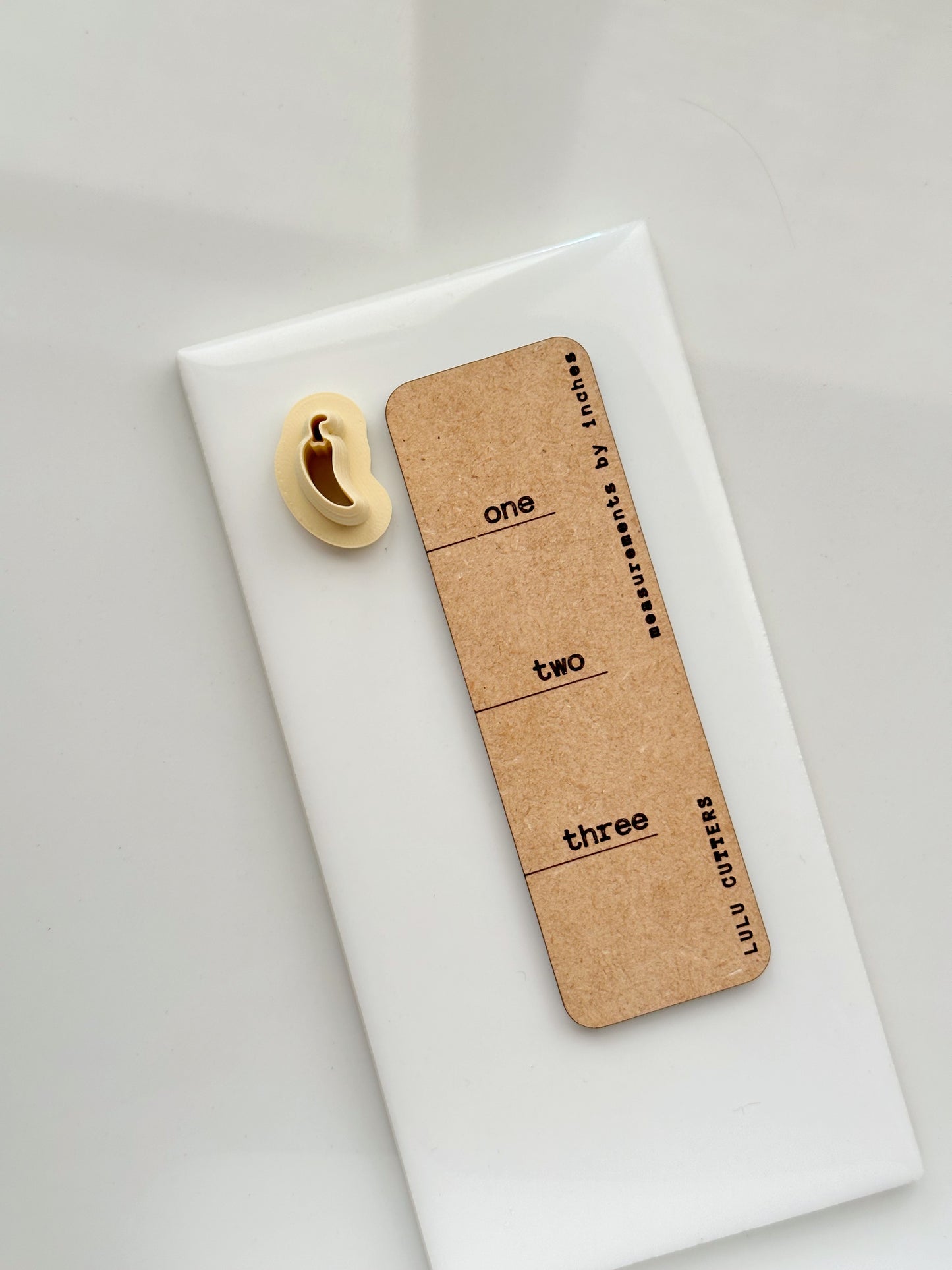 Tiny Chili Peppers Mirrored Clay Cutter