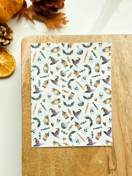 Feuille de transfert de l'automne n° 8