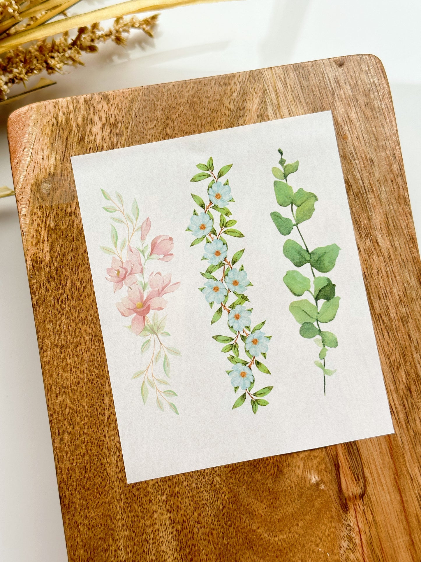 Bookmark No. 6 Transfer Sheet