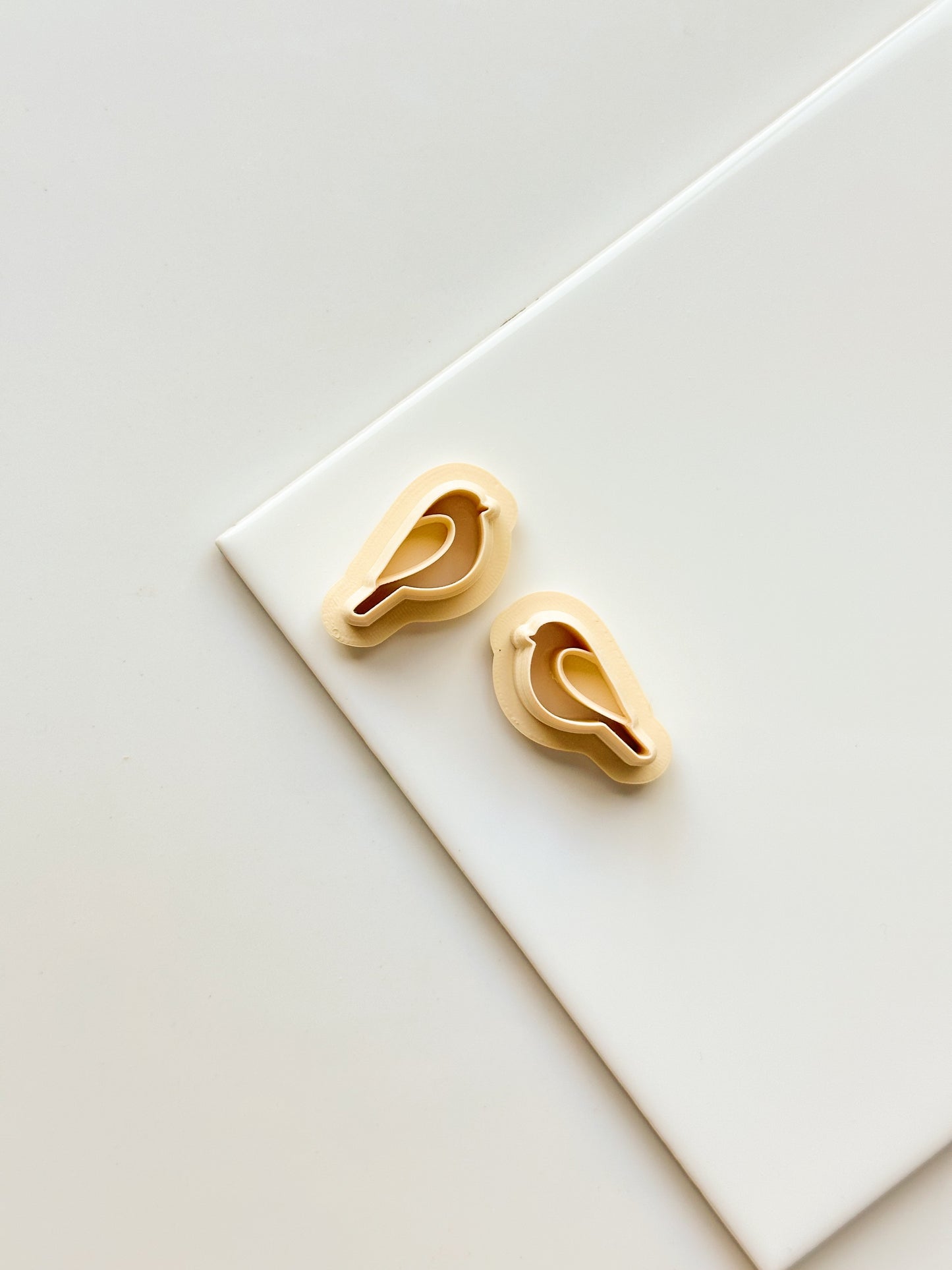 Chickadee Mirrored Clay Cutter