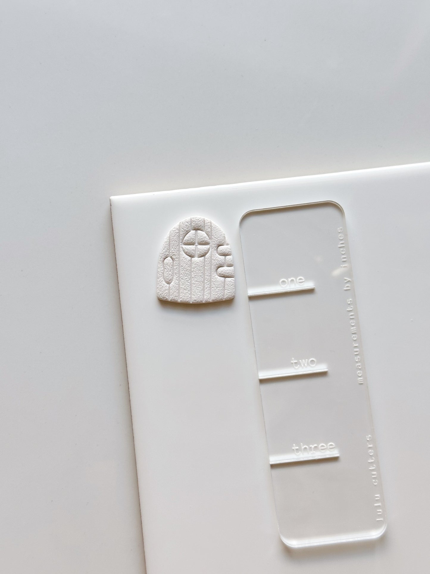 Fairy Door Embossed Clay Cutter