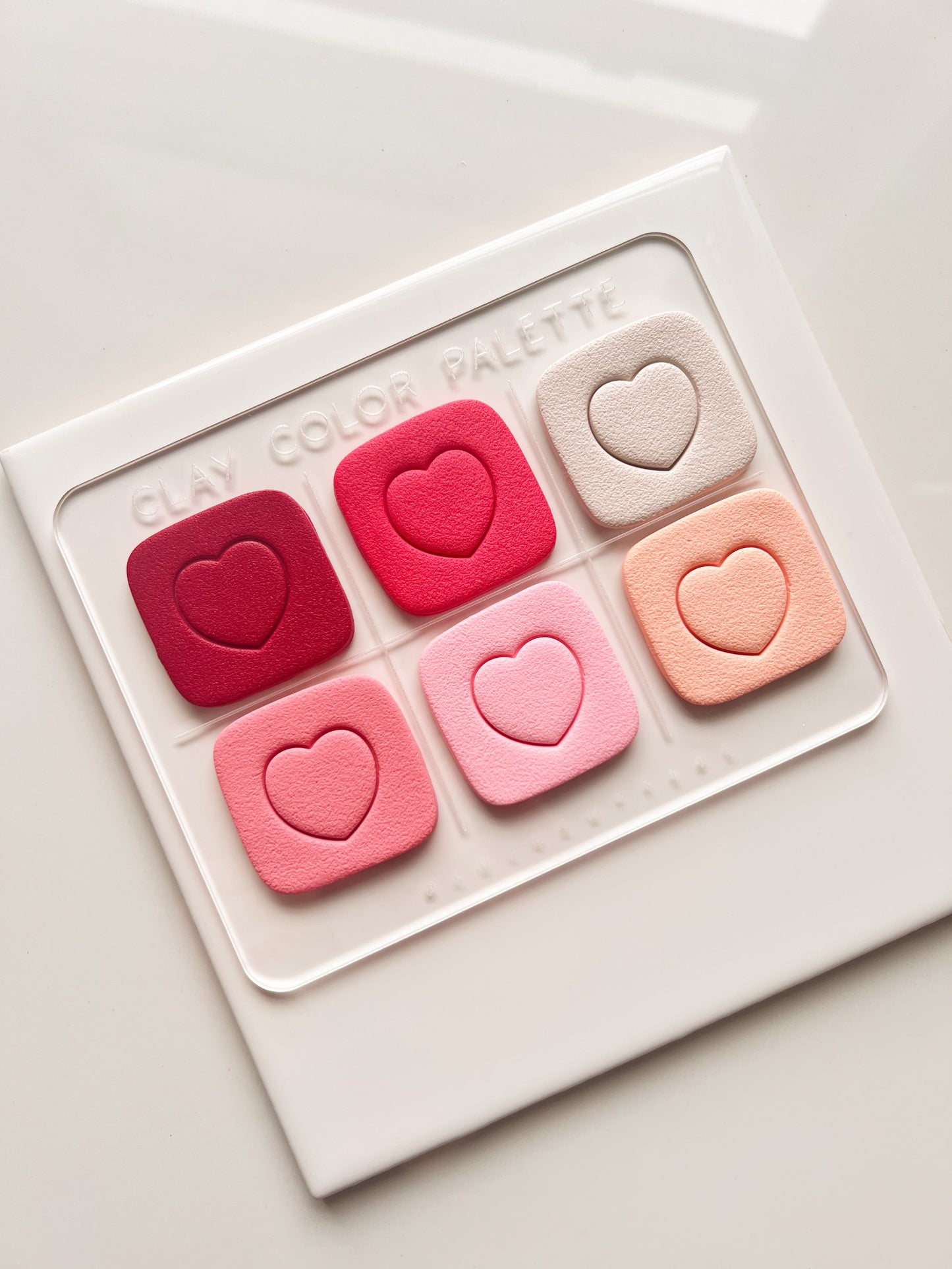Paleta de colores para baldosas acrílicas
