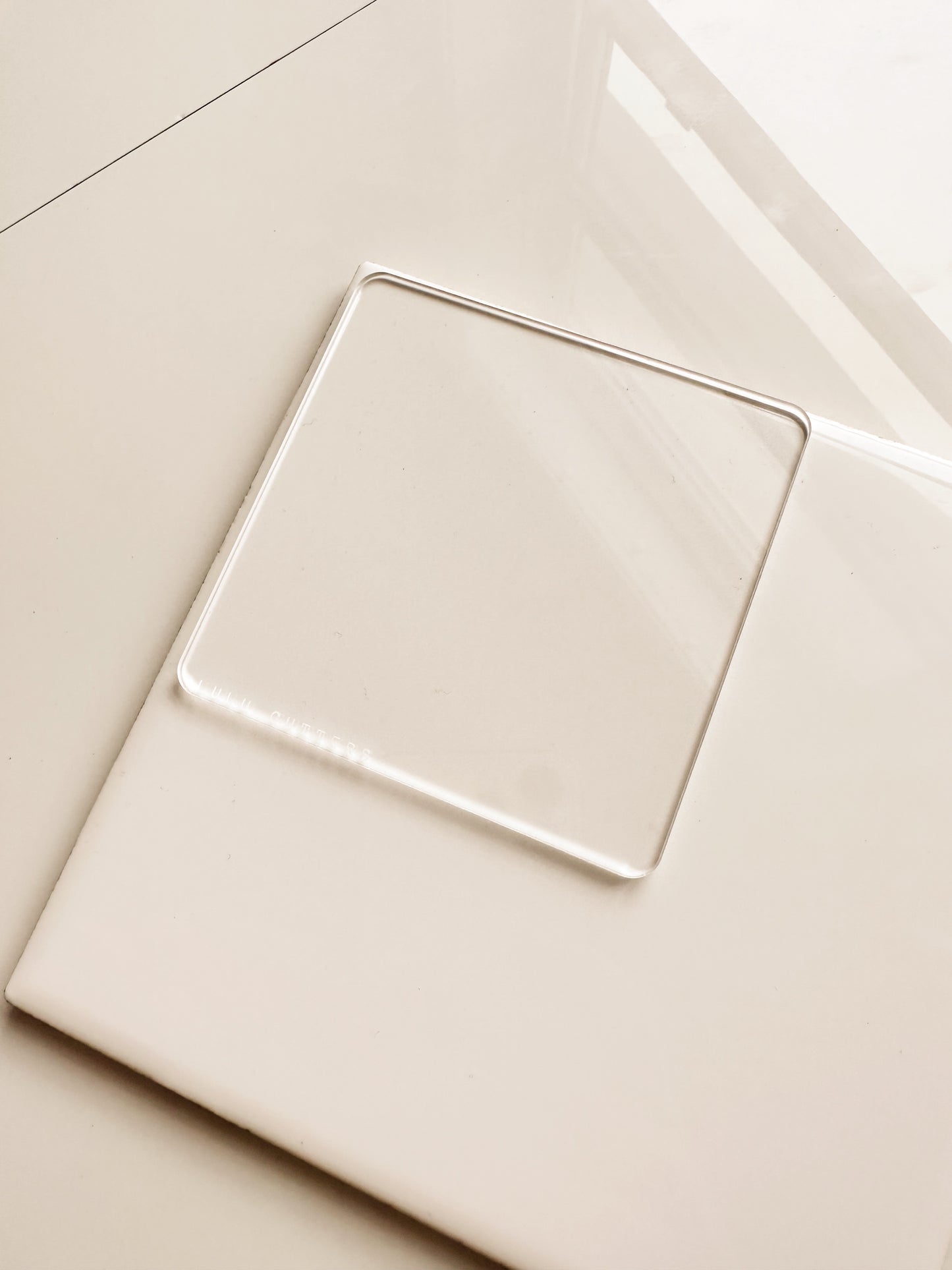 Plaque de presse/surface de travail en acrylique